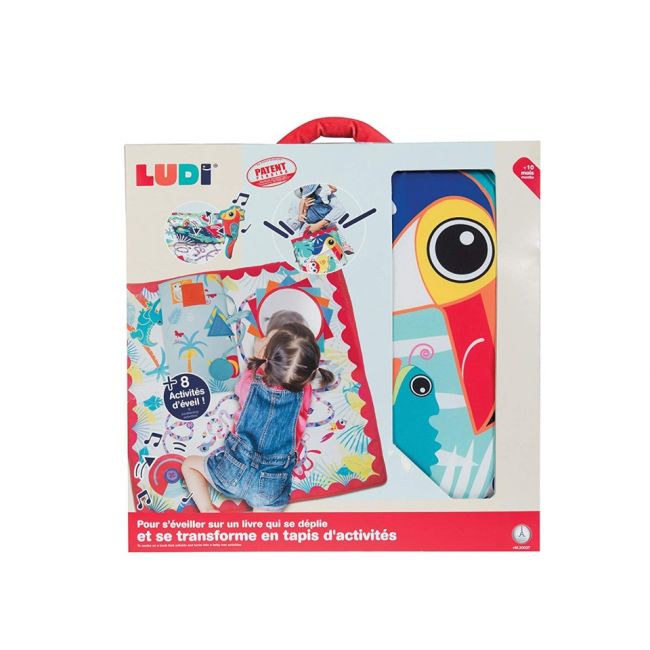 LUDI Covoras cu activitati educationale JUNGLE DNBLUD30037