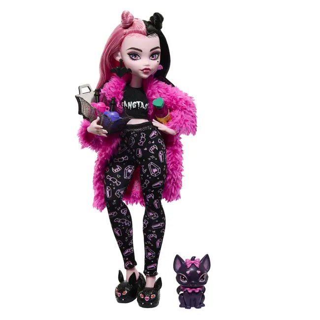 MONSTER HIGH PAPUSA DRACULAURA CREEPOVER PARTY VIVMTHKY66