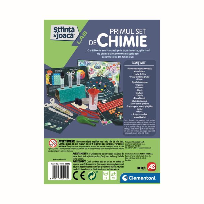 PRIMUL SET DE CHIMIE STIINTA JOACA VIV1026-50910