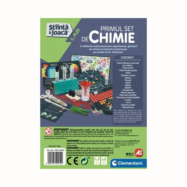 PRIMUL SET DE CHIMIE STIINTA JOACA VIV1026-50910