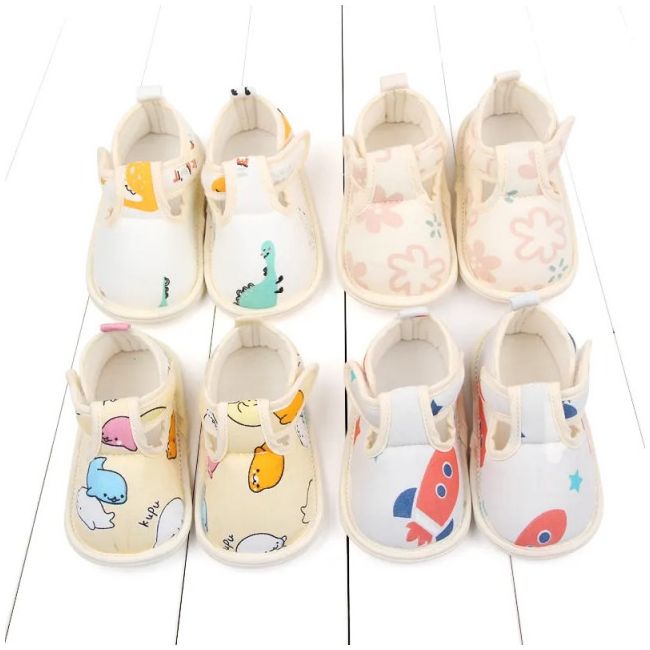 Pantofiori ivoire cu floricele imprimate LIBP3108-3-cd4