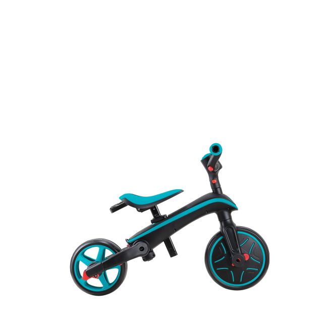Tricicleta globber explorer 4 in 1 pliabila, culoare turquoise funk732-105