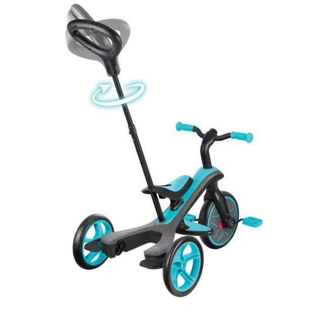 Tricicleta globber explorer 4 in 1 turquoise funk632-105