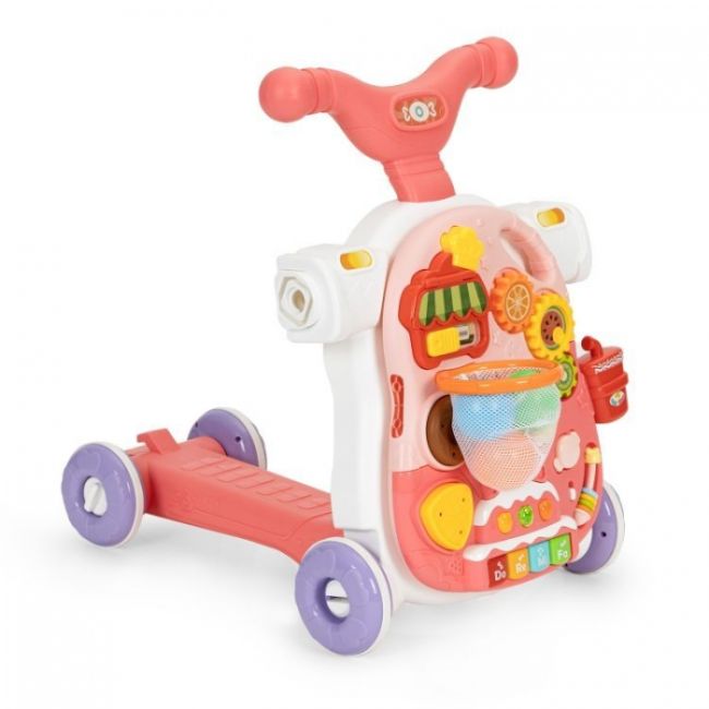 Antemergator educational 4 in 1 (antemergator, masuta, trotineta, bicicleta) huanger he0817 - roz edeedihe0817