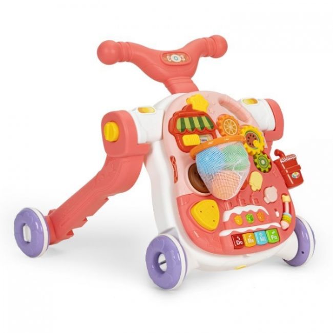 Antemergator educational 4 in 1 (antemergator, masuta, trotineta, bicicleta) huanger he0817 - roz edeedihe0817