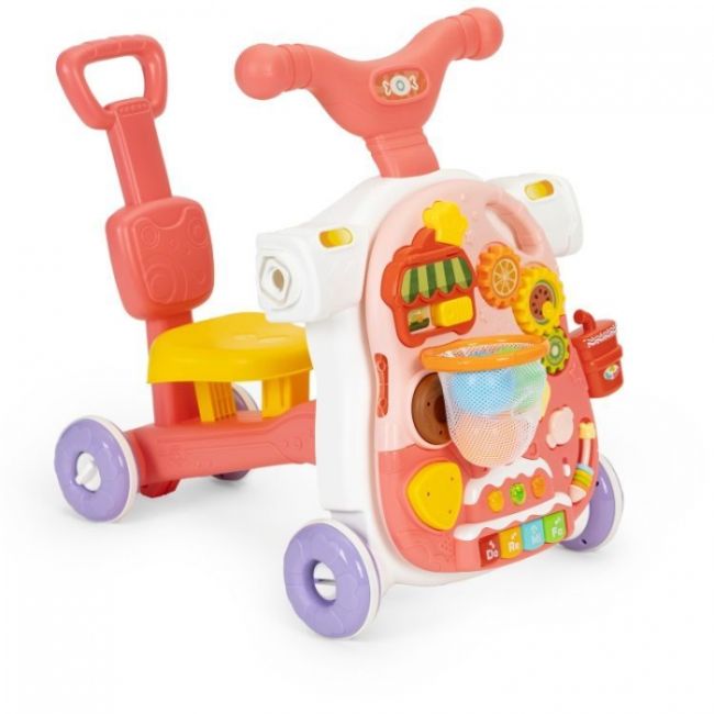 Antemergator educational 4 in 1 (antemergator, masuta, trotineta, bicicleta) huanger he0817 - roz edeedihe0817
