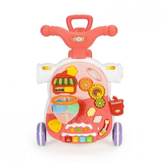 Antemergator educational 4 in 1 (antemergator, masuta, trotineta, bicicleta) huanger he0817 - roz edeedihe0817
