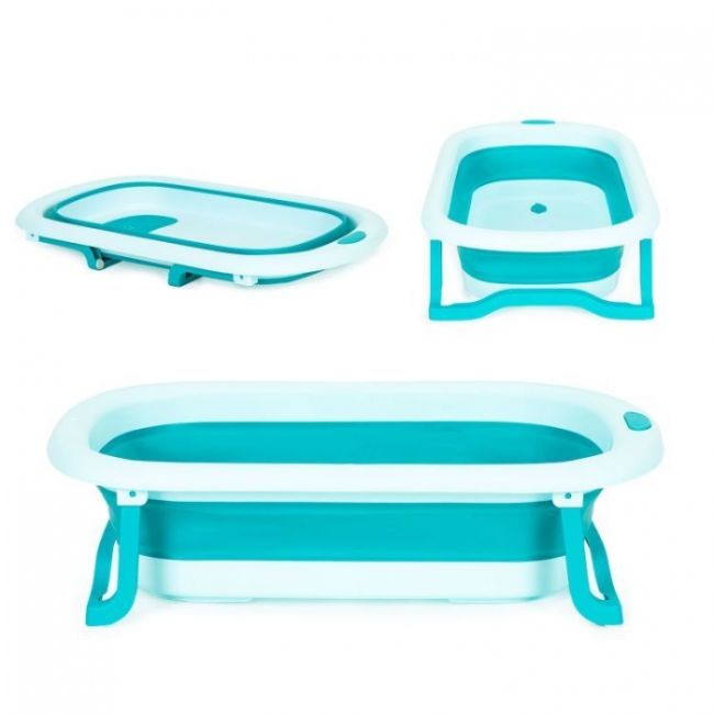 Cadita de baie cu dop de scurgere ecotoys ha-b37 - albastru edeediha-b37blue