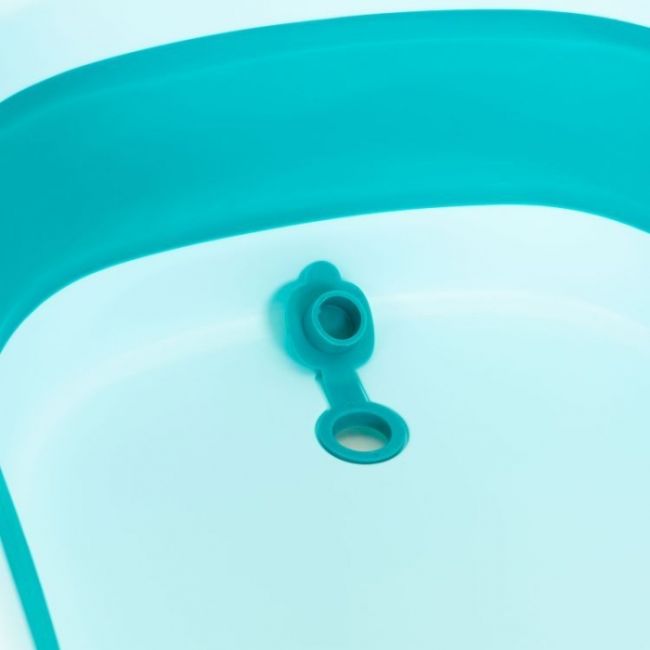 Cadita de baie cu dop de scurgere ecotoys ha-b37 - albastru edeediha-b37blue