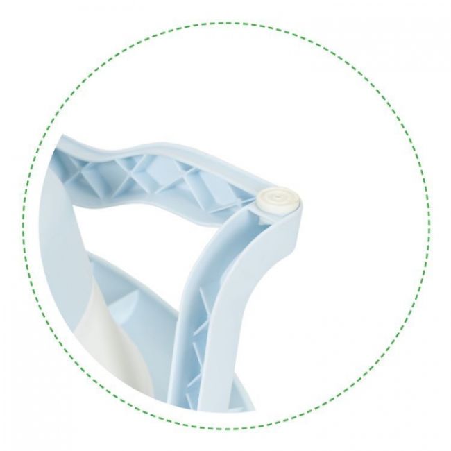 Cadita de baie cu dop de scurgere ecotoys ha-b37 - gri edeediha-b37gray