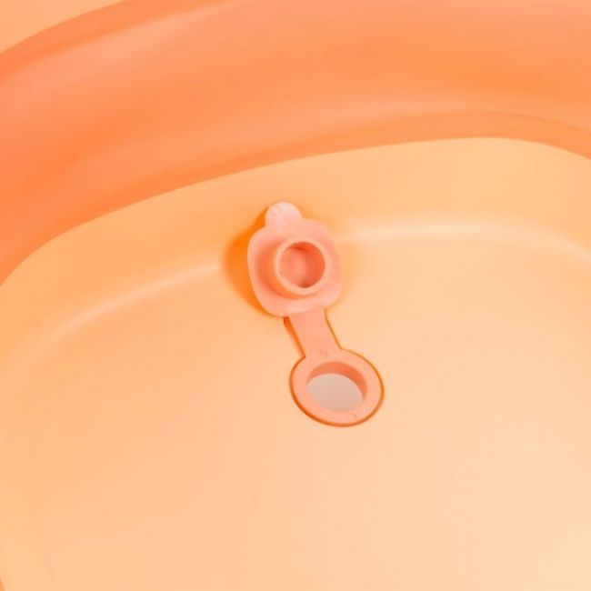 Cadita de baie cu dop de scurgere ecotoys ha-b37 - roz edeediha-b37pink