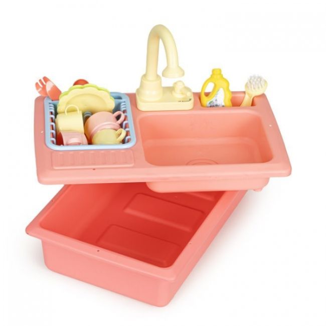 Chiuveta pentru copii cu 12 accesorii incluse ecotoys hc485046 edeedihc485046