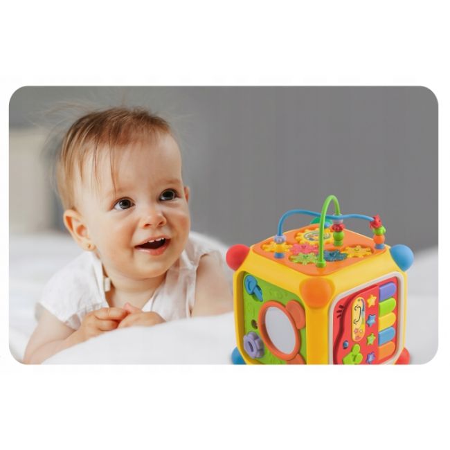 Cub educational cu blocuri, sunete si diverse activitati ricokids rk-747 edeedi774700