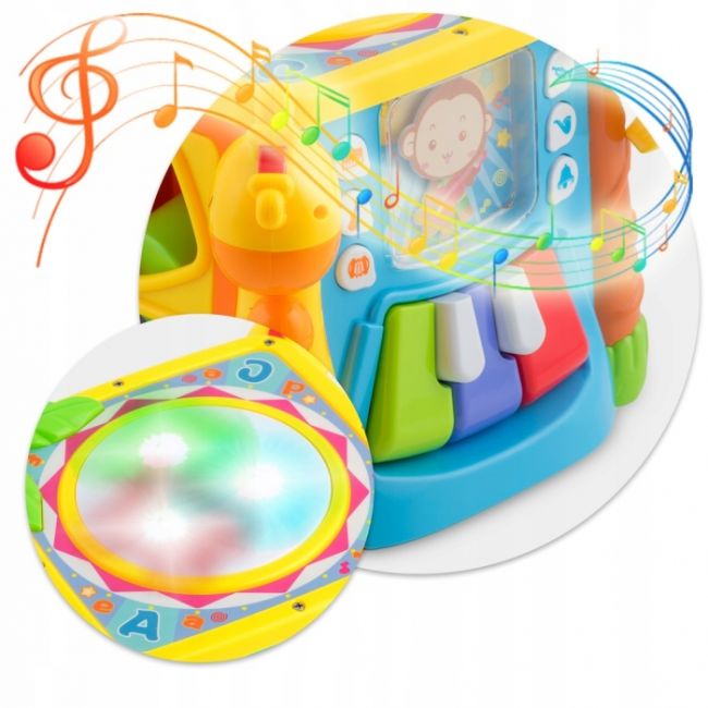 Cub educational cu blocuri, sunete si diverse activitati ricokids rk-748 edeedi774800
