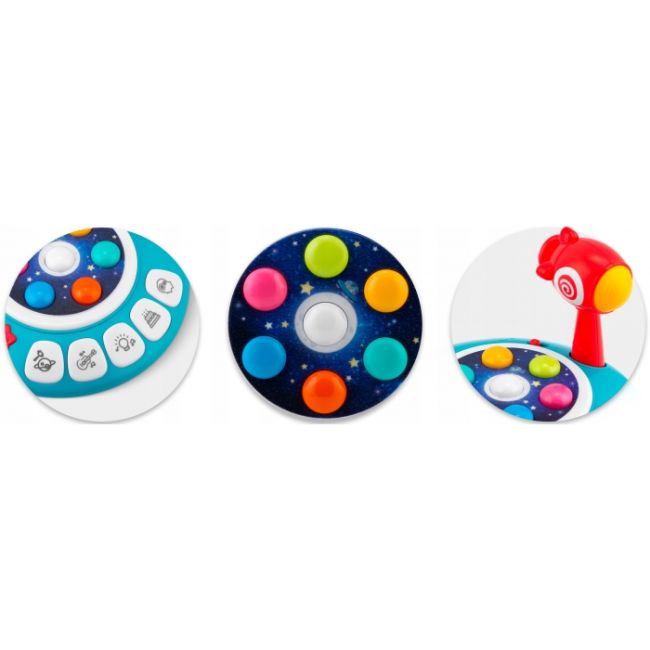 Jucarie educativa cu ciocan, sunete si lumini ricokids rk-753 edeedi775300