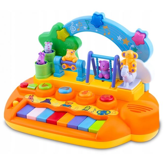 Jucarie educativa cu pian si lumini ricokids rk-749 edeedi774900