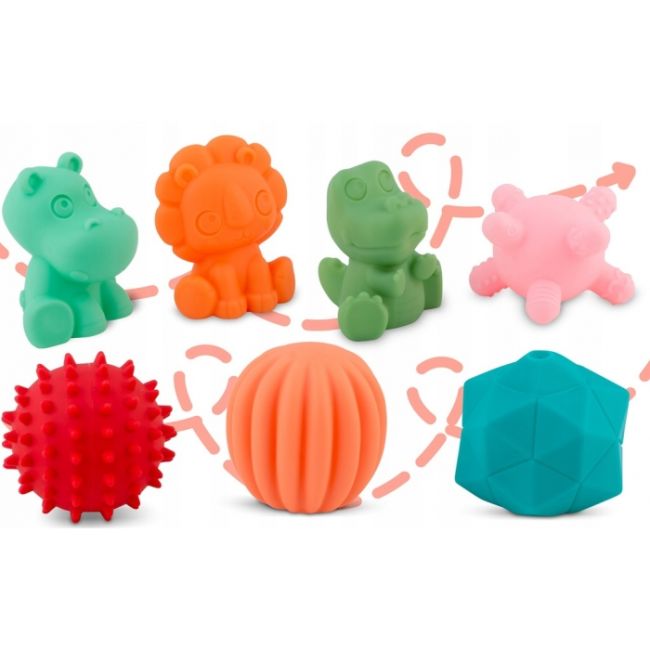 Jucarie pentru baie cu diverse forme ricokids rk-756 edeedi775600
