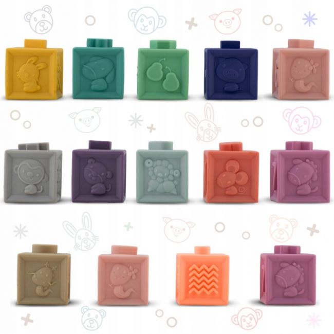 Jucarie pentru baie cu diverse forme ricokids rk-756 edeedi775600