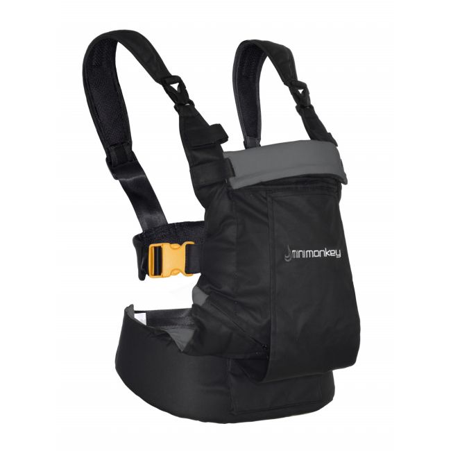 Marsupiu Dynamic Minimonkey Black/Grey DNBMM_DYNAMIC_B_G