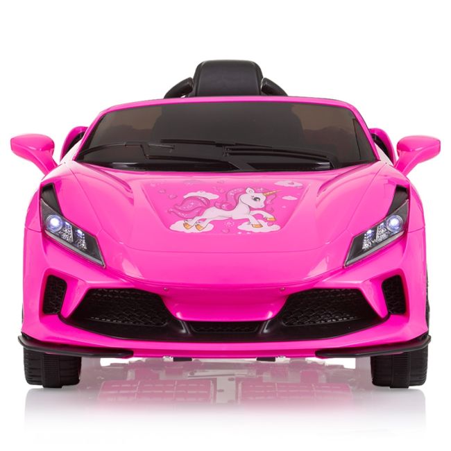 Masinuta electrica chipolino unicorn pink hubelkun02401pi
