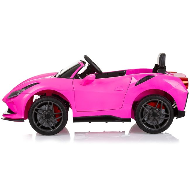 Masinuta electrica chipolino unicorn pink hubelkun02401pi