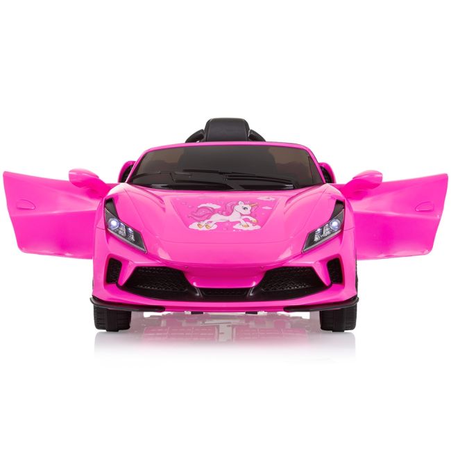 Masinuta electrica chipolino unicorn pink hubelkun02401pi