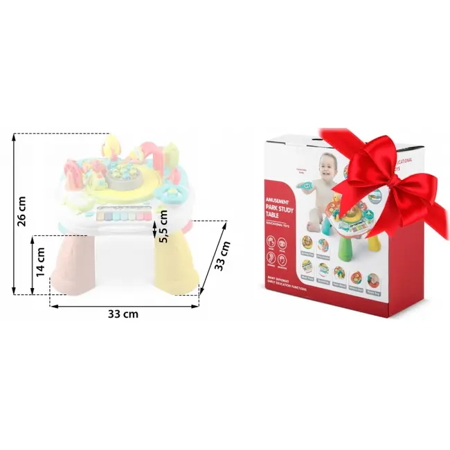 Masuta educationala cu sunete si jucarii ricokids rk-821 edeedi782100