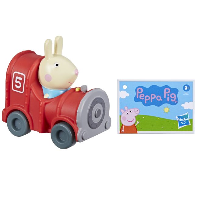 PEPPA PIG MASINUTA BUGGY LOCOMOTIVA SI FIGURINA IEPURASUL REBECCA VIVF2514_F8083