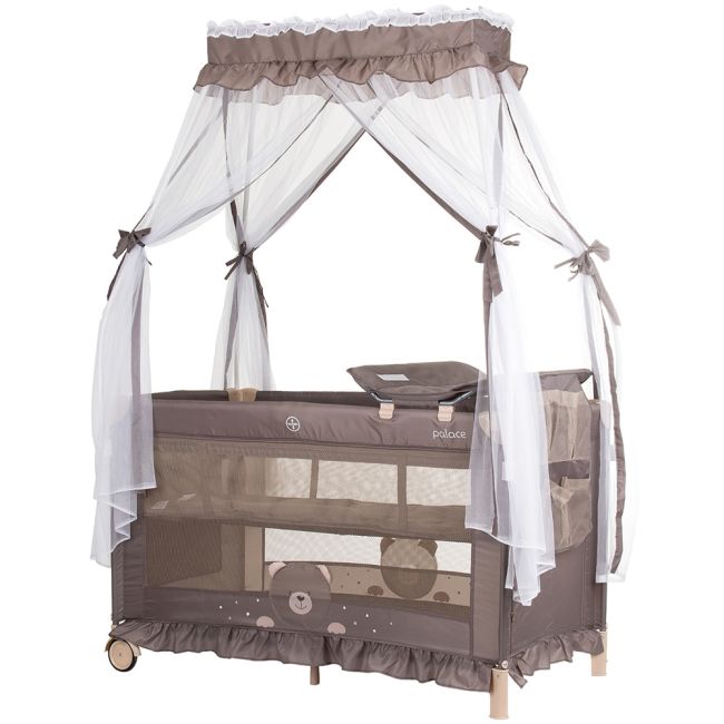 Patut pliabil chipolino palace bear beige hubkosipa242be