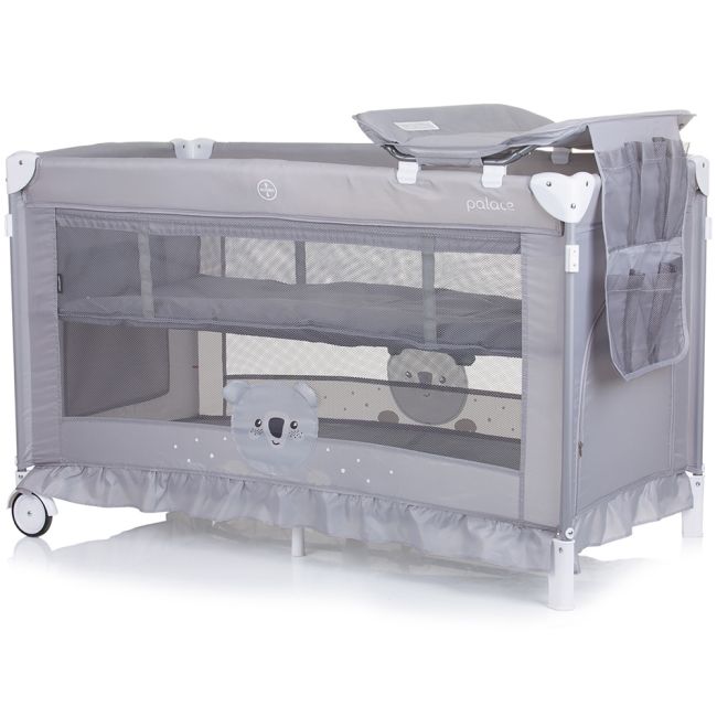 Patut pliabil chipolino palace koala grey hubkosipa241ko