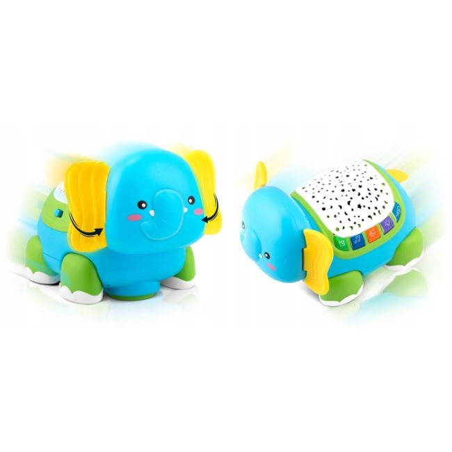 Proiector sub forma de elefant cu telecomanda ricokids rk-755 edeedi775500