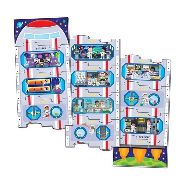 Puzzle vertical - nava spatiala (12 piese)