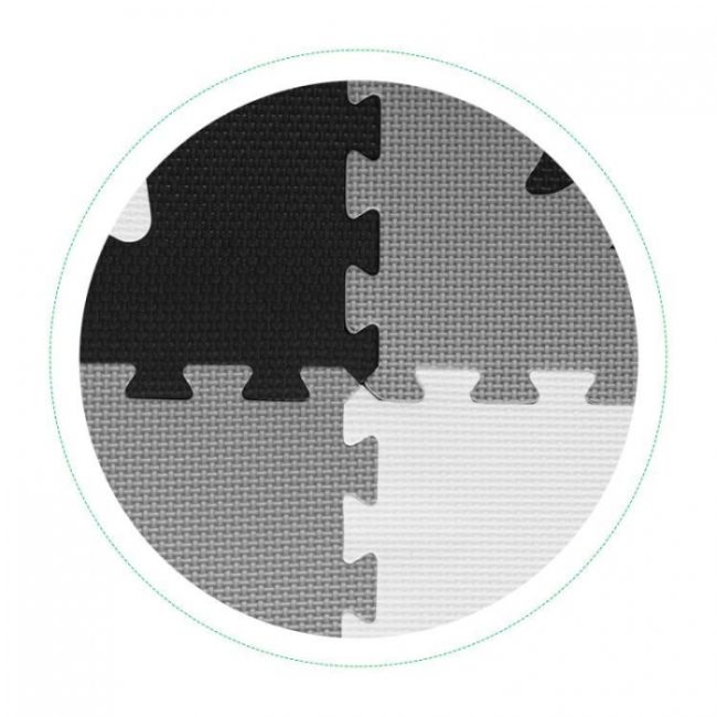 Salteluta de joaca tip puzzle cu pereti, 25 elemente, ecotoys ecoeva015 edeediecoeva015