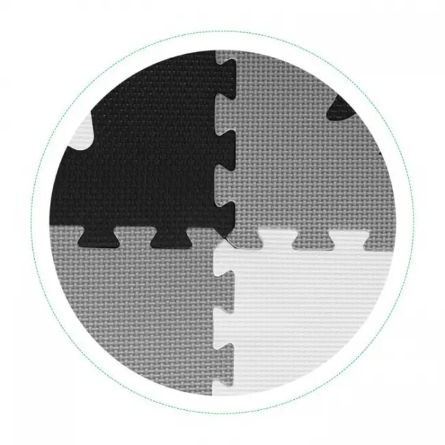 Salteluta de joaca tip puzzle cu pereti, 25 elemente, ecotoys ecoeva015 edeediecoeva015