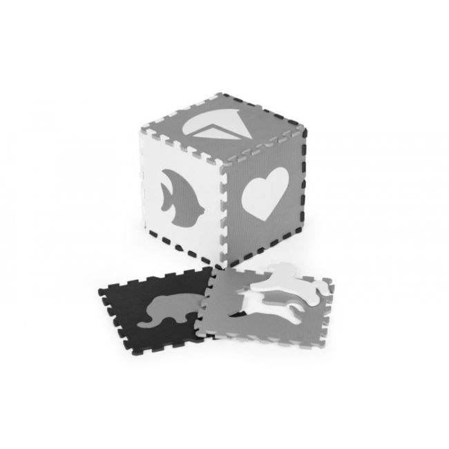 Salteluta de joaca tip puzzle cu pereti, 36 elemente, ecotoys ecoeva012 edeediecoeva012