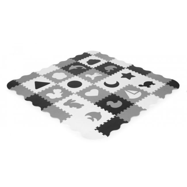 Salteluta de joaca tip puzzle cu pereti, 36 elemente, ecotoys ecoeva012 edeediecoeva012