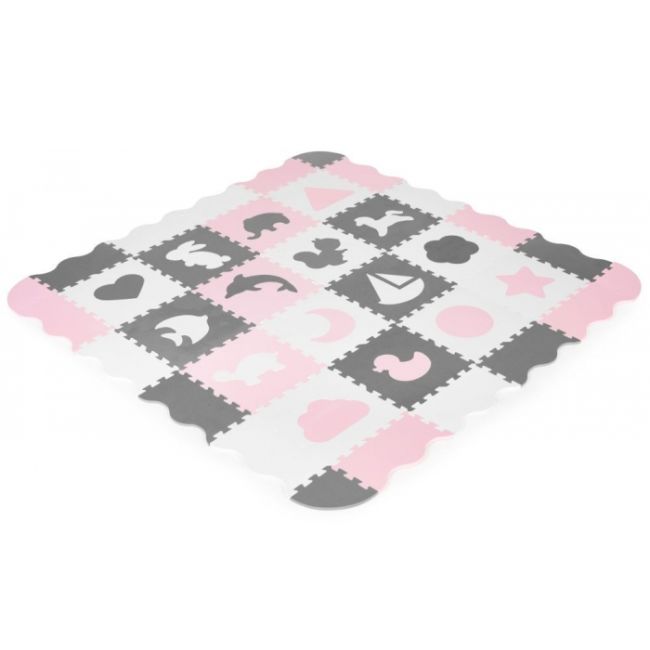 Salteluta de joaca tip puzzle cu pereti, 36 elemente, ecotoys ecoeva013 edeediecoeva013