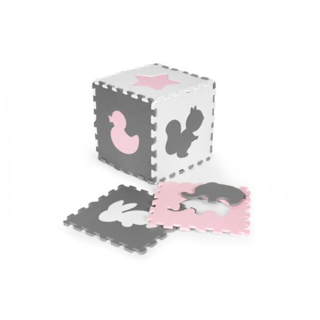 Salteluta de joaca tip puzzle cu pereti, 36 elemente, ecotoys ecoeva013 edeediecoeva013