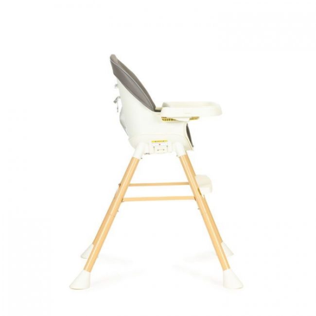 Scaun de masa 2 in 1 pentru copii ecotoys ha-018 - gri edeediha-018gray