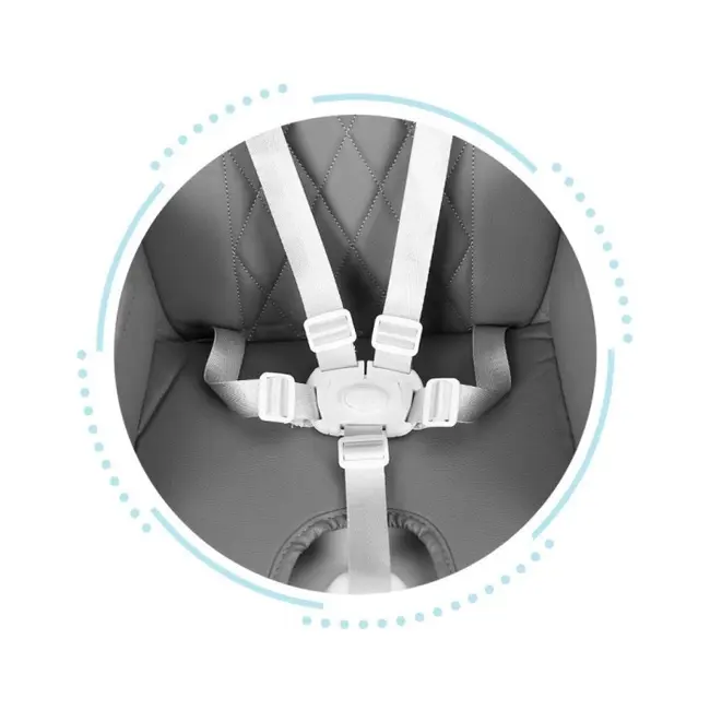 Scaun de masa 3 in 1 pentru copii ecotoys ha-009 - gri edeediha-009gray