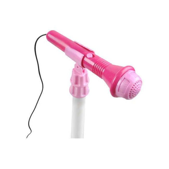 Set chitara, amplificator si microfon 72 x 24 cm Kruzzel MY18260 BBJMY18260_Roz