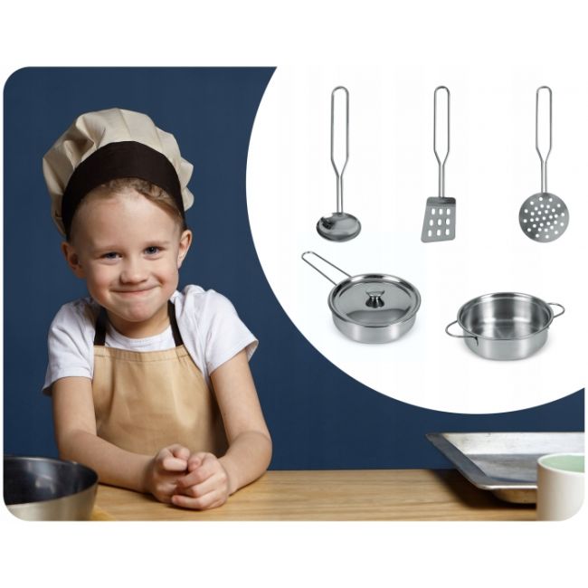 Ustensile de bucatarie pentru copii, 5 bucati, ricokids 7839 edeedi7839