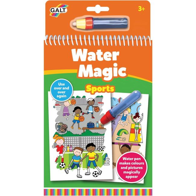 Water magic: carte de colorat ora de sport