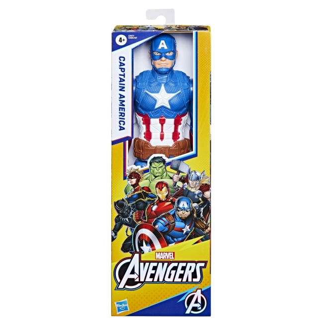 AVENGERS TITAN EROI DE FILM FIGURINA CAPTAIN AMERICA 29CM VIVE3309_E7877