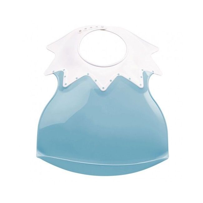 Baveta bebe ultra-soft ARLEQUIN Thermobaby, Myosotis blue DNBTHE154038