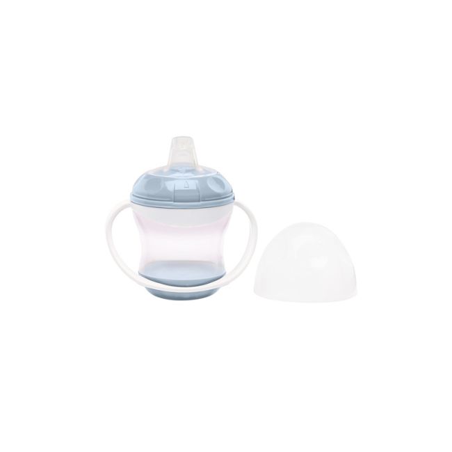 Cana anti-curgere cu capac si manere Baby blue DNBTHE165843