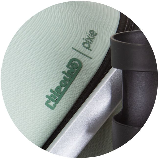 Carucior sport chipolino pixie pastel green hublkpx02404pg