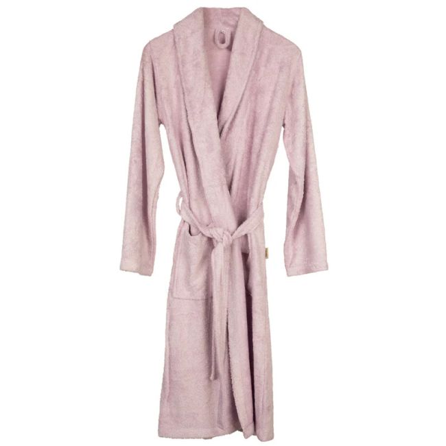 Halat de baie frotir din bambus pentru adulti s silky lilac tnatm-badsm-545