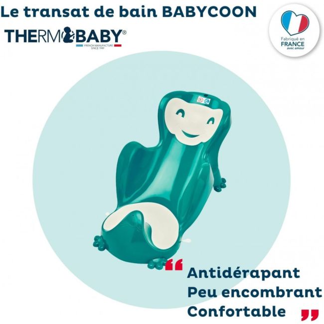 Hamac de baie BABYCOON Thermobaby Emerald DNBTHE194446