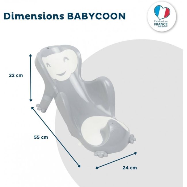 Hamac de baie BABYCOON Thermobaby Grey Charm DNBTHE194429